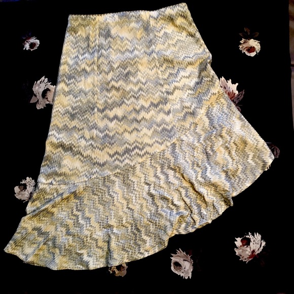 Missoni Dresses & Skirts - Elegant Yellow and Gray Women's Skirt